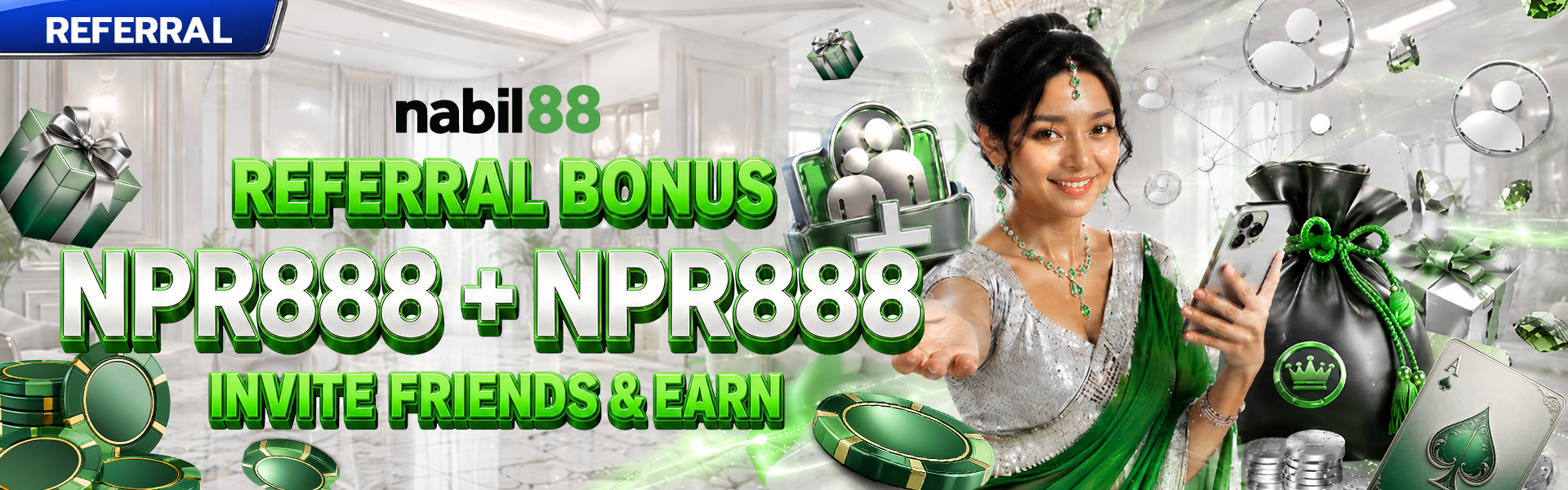 Nabil88 referral bonus